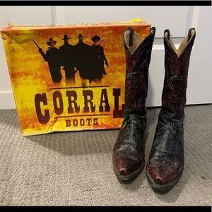 Corral Boots size 8.
